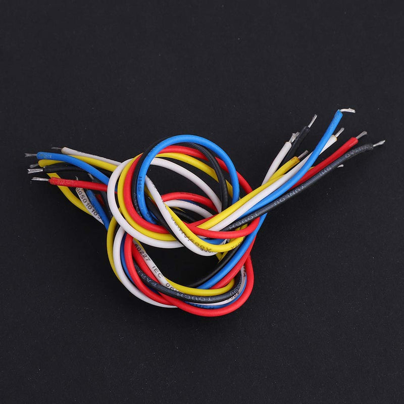 Bnineteenteam 10Pcs Guitar Circuit Wire Electric Guitar Wire for Electric Guitar Bass String Instruments 19cm