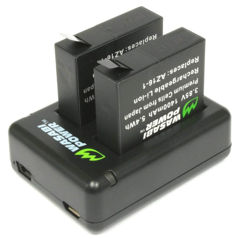 Wasabi Power Dual USB Battery Charger for YI 4K Action Camera