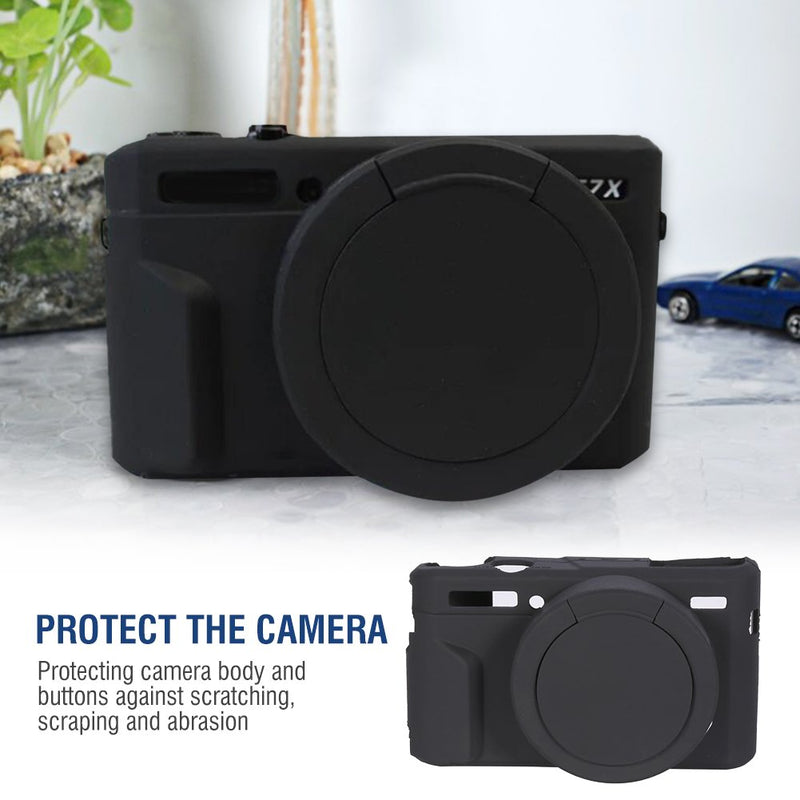 Camera Case, Vbestlife Lightweight Soft Silicone DSLR Shell Case Protector Cover for Canon G7XII / G7X Mark II