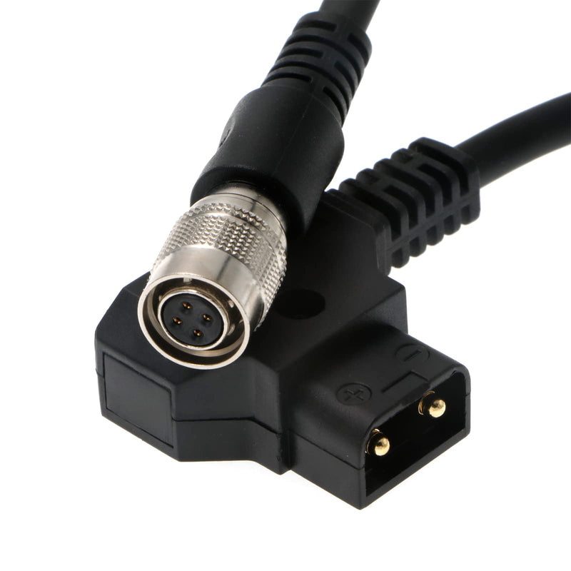 Uonecn Power Cable for SmallHD AC7 OLED DP7 Monitor D-tap to Hirose 4 pin Female 45cm