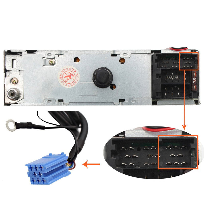 [AUSTRALIA] - Yomikoo Aux Adapter, Car Audio USB AUX Input Adapter Auxiliary Audio Interface for VWAudi A3 A4 S4 A6 S6 A8 AllRoad TT 