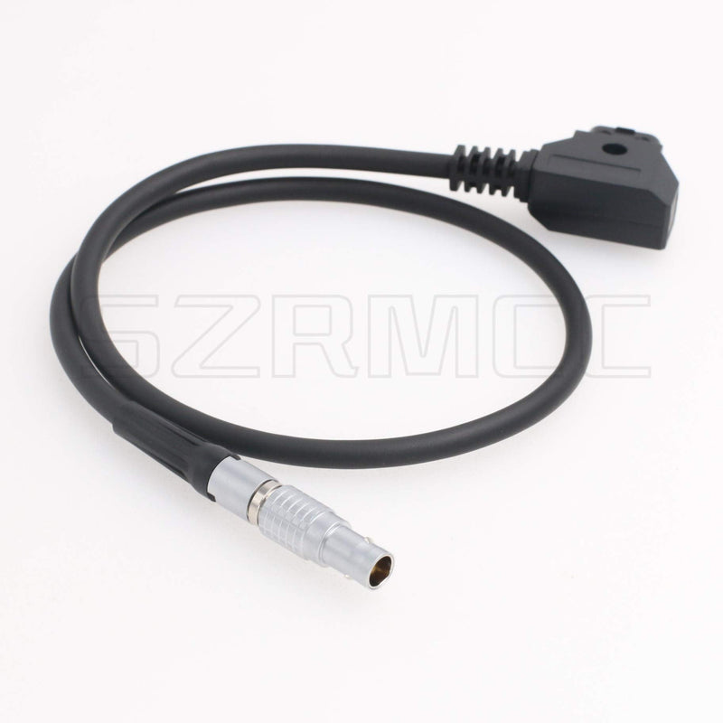 SZRMCC D tap to 0B 2 Pin Power Cable for SmallHD 503 703 Teradek Bolt 300 500 600 (Straight, 60cm) Straight