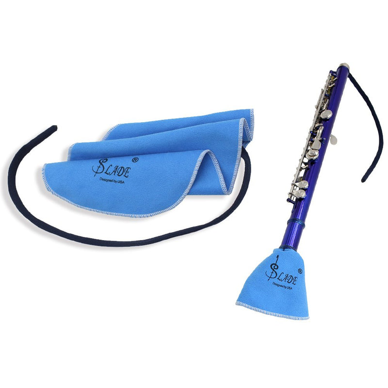 【Early Black Friday】Sax Saxophone Cleaning Cloth, Saxophone Pull Through Swab Instrument Cleaner Cloth, Sax Instrument Cleaner for Flute Oboe Clarinet Saxophone