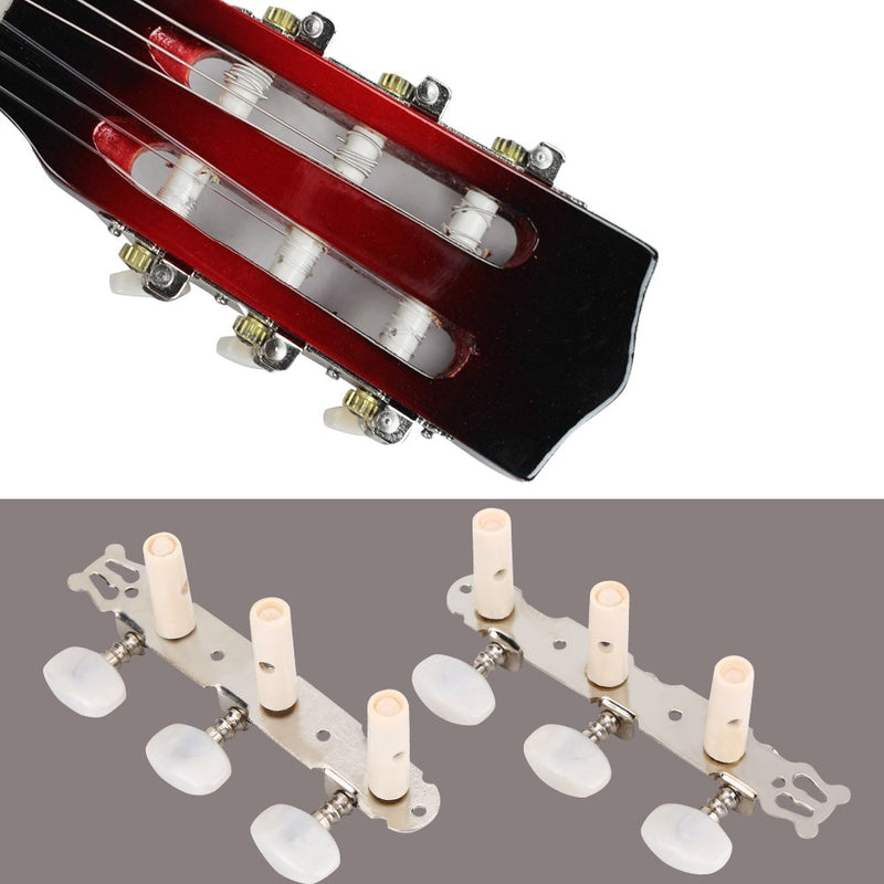 3R 3L Guitar Pegs Machine Heads Tuning Pegs Tuners Metal