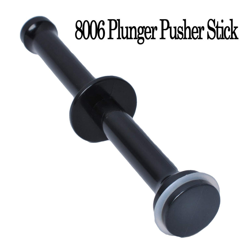 8006 Replacement Part Juicer Auger Compatible with Omegae juicers Masticating Juicer Single Ultem Gear, Replace 8006 & 8004, and 8006 Plunger Pusher Stick for Single Auger NC900 & NC800 juicers