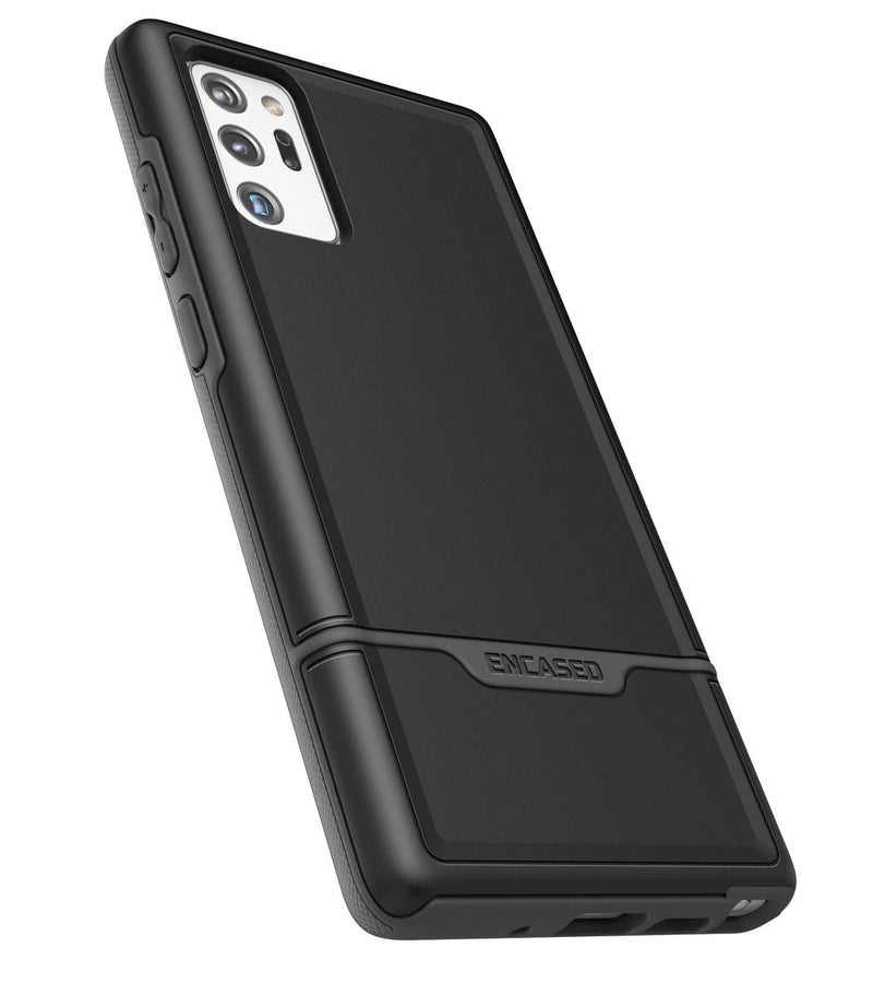 Encased Heavy Duty Galaxy Note 20 Ultra Case (2020 Rebel Armor) Military Grade Full Body Rugged Protective Cover (Samsung Note 20 Ultra) Black