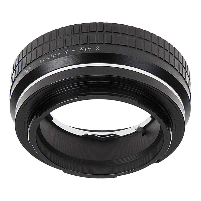 Fotodiox Pro Lens Mount Adapter Compatible with Contax G SLR Lenses to Nikon Z-Mount Mirrorless Camera Bodies