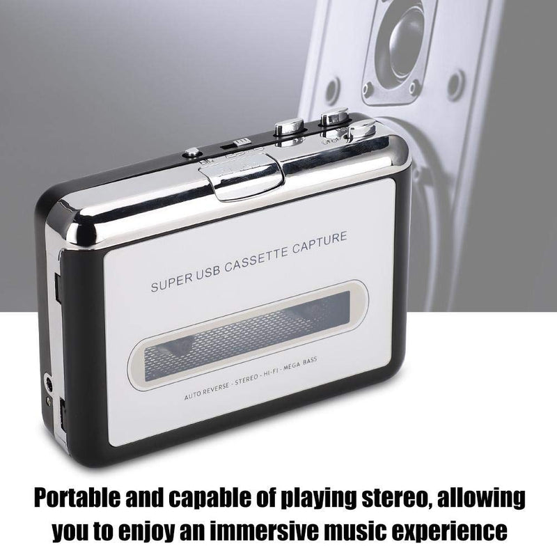 Tosuny Cassette to MP3 Converter, USB Cassette Player from Tapes to MP3,Portable Tape Player,Audio Music Player Cassette Player for Windows 2000/XP/Vista/Seven.8.10.