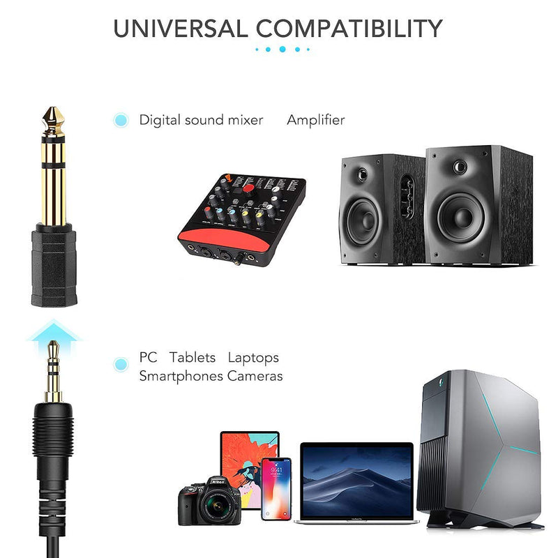 [AUSTRALIA] - Lavalier Microphone 3.5mm, 236 in Clip on Lavalier Lapel Mic with Omnidirectional Condenser for Podcast, Recording,Camera, DSLR, iPhone, Android, PC, Interview by AGPTEK 