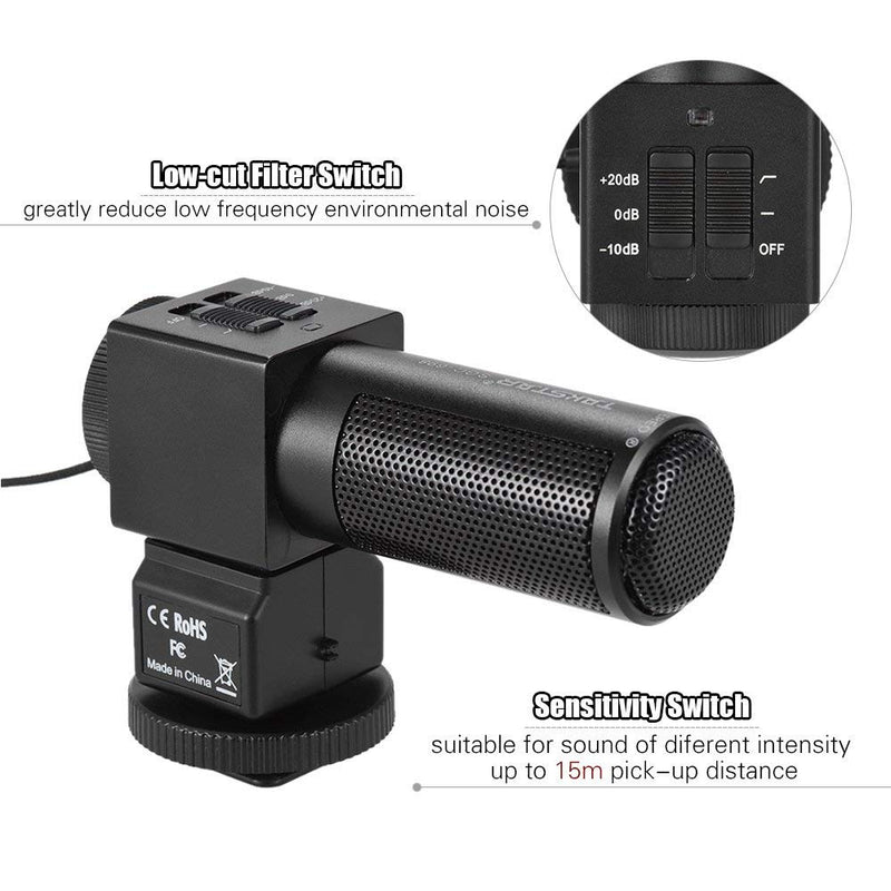 Takstar SGC-698 Video Camera Condenser Microphone