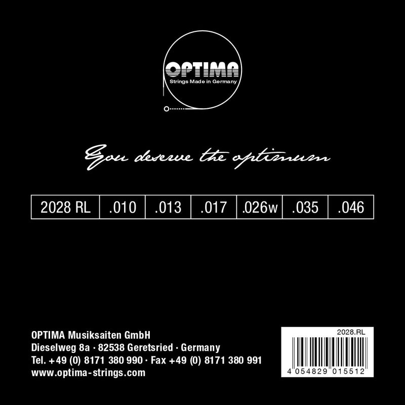 Optima Gold Strings 2028 Regular Light 010/046