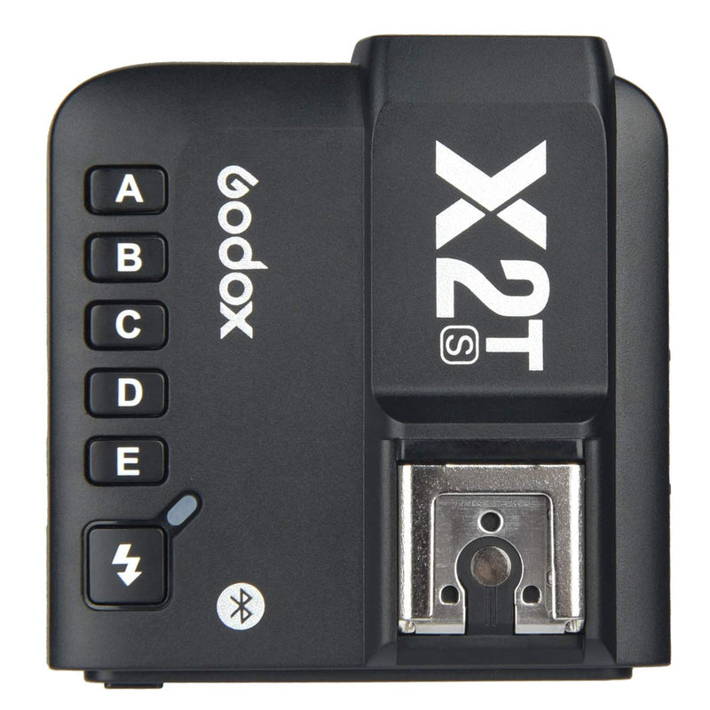 Godox X2T-S TTL Wireless Flash Trigger for Sony Bluetooth Connection Supports iOS/Android App Contoller, 1/8000s HSS, TCM Function,Relocated Control-Wheel,New AF Assist Light