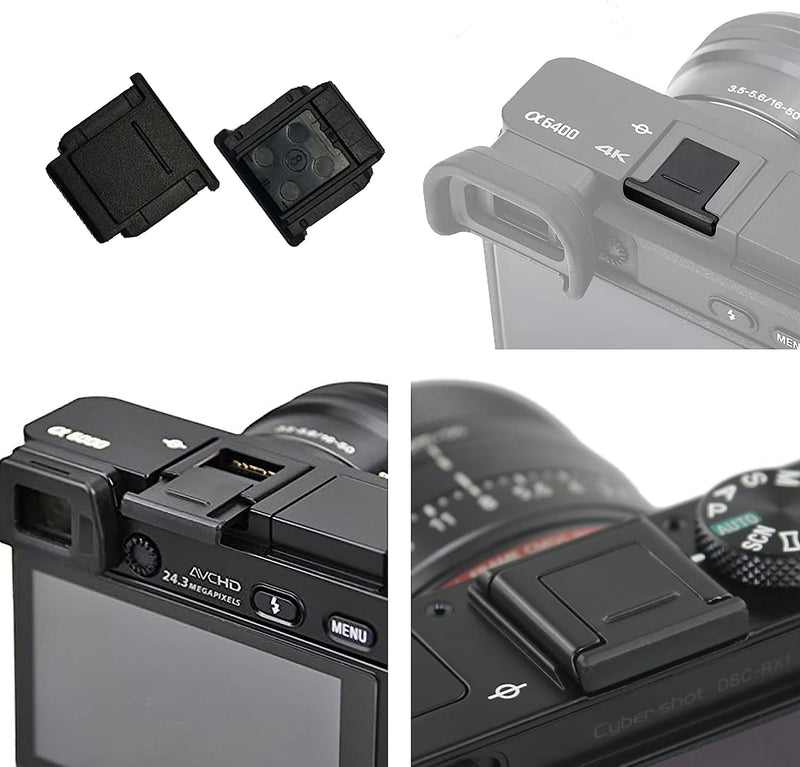 3PCS Camera Hot Shoe Cover Protector Cap for Sony A7C ZV-1 II ZV-E1 ZV-1F FX30 ZV-E10 A6600 A6500 A6400 A6300 A6100 A6000 A7R V A7RIV A7IV A7 IV III