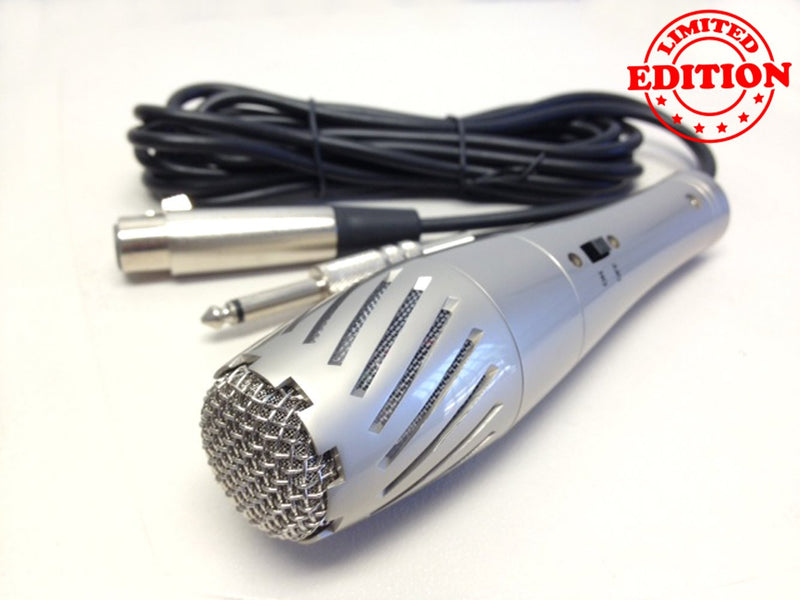 [AUSTRALIA] - Microphone Singing Machine Professional Dynamic Microphone SMM-593 with detachable 10.5 ft Cord 