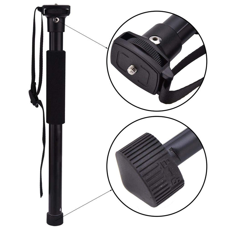 [AUSTRALIA] - Mono Pod Retractable Camera Stand,Retractable Camera Stand Stabilizer Mono Pod Photography Standing for DSLR and DV 