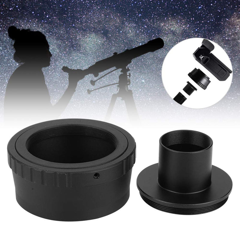 Pomya Camera Lens Adapter Ring, Quick Install Metal Adapter Ring 0.965inch T Mount Astronomical Telescope Eyepiece Connector for Olympus M4/3 Mount Mirrorless Camera