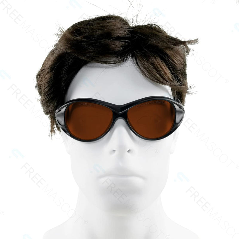 FreeMascot OD 6+ 190nm-550nm / 800nm-1100nm Wavelength Professional Laser Safety Glasses Style 2