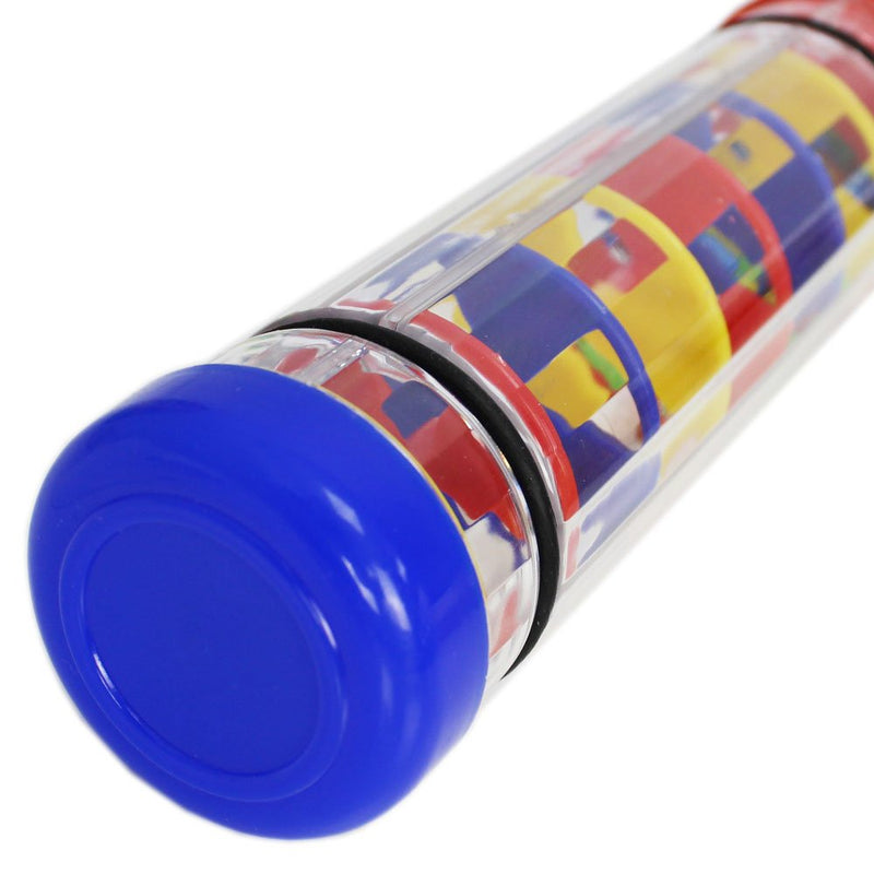 A-Star AP5301 Colourful Rainbomaker Plastic Rain Stick Rattle, 20cm - Small