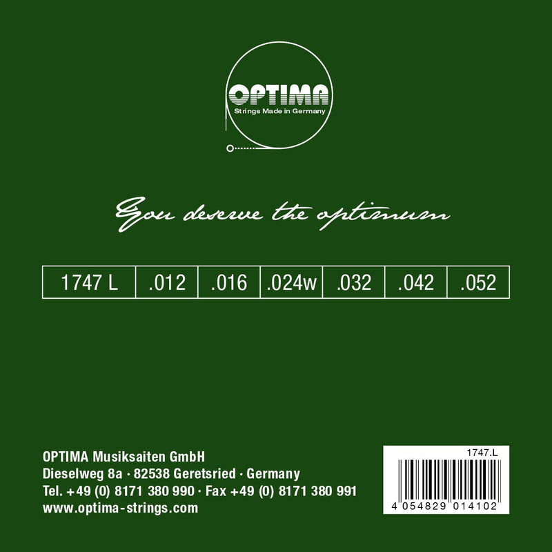 Optima gold 1747 L Light 012/052