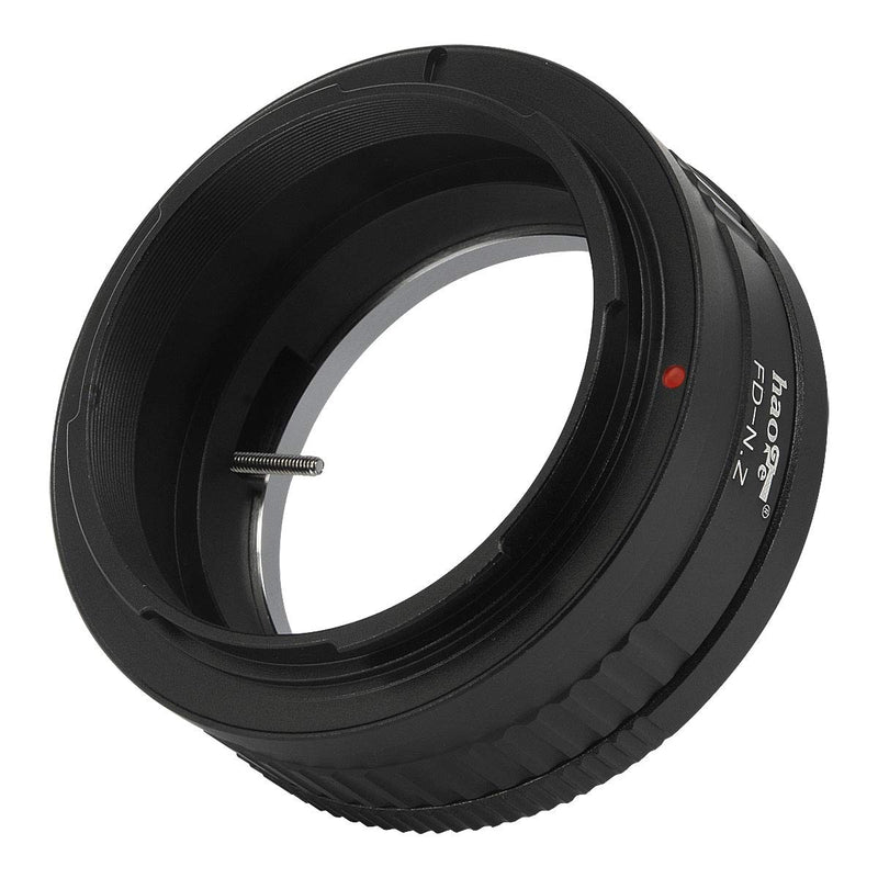 Haoge Manual Lens Mount Adapter for Canon FD Lens to Nikon Z Mount Camera Such as Z7II Z6II Z6 Z7