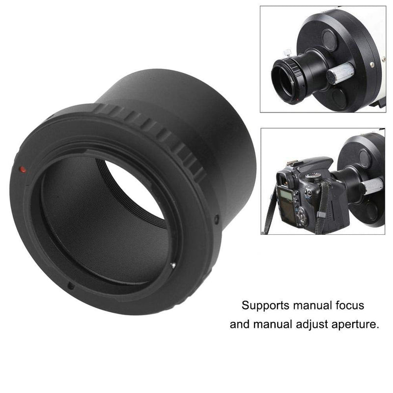 Mount Adapter Ring, M480.75mm Manual Focus Adapter Ring for 2Inch Telescope Eyepiece, for Nikon AI SLR D4 D4s D3x D3s D3 D810 D800 D750 D700 D610 D600 Camera