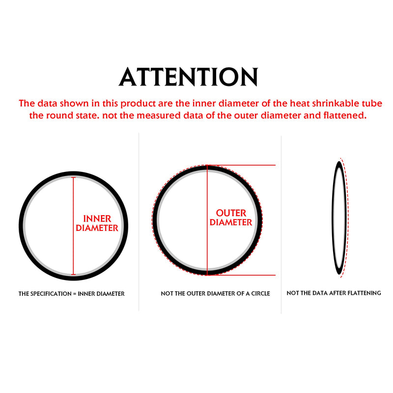 Black Heat Shrink Tubing 4:1 Adhesive Lined - Marine Grade Waterproof Wire Shrink Tube Insulation Seal (1/4“-20Feet, Black) 1/4“-20Feet