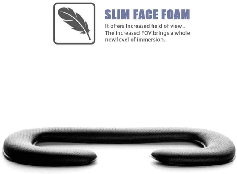 [AUSTRALIA] - KIWI design Face Cushion for HTC Vive, Foam Pad Eye Pad Replacement for HTC Vive 3 Packs 18mm/12mm/6mm with Lens Cleaning Kit VR Facial Cushion for HTC VIVE 3Pack 