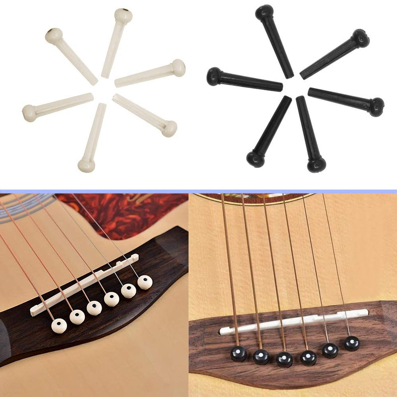 20 Pieces Guitar Accessory Kit, SourceTon Guitar Parts Replacement Kit, Guitar Picks, Guitar Bridge Pins, 3 in 1 Guitar String Winder Cutter, Pins and Bone Bridge