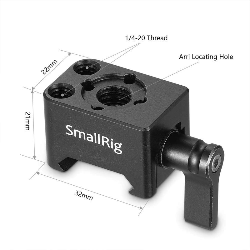 SMALLRIG NATO Clamp Mount with Locating Hole for ARRI Standard - 2207