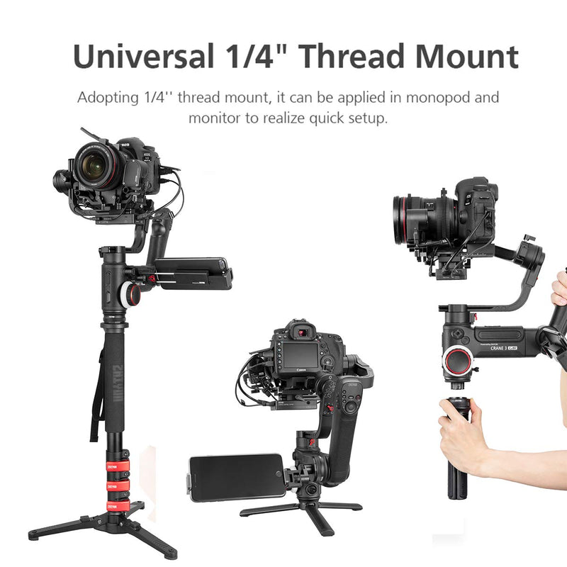 Zhiyun [Official] Transmount Quick Setup Kit with 1/4" Screw for Zhiyun Crane 3 Lab (2 Pack) 2 Pack