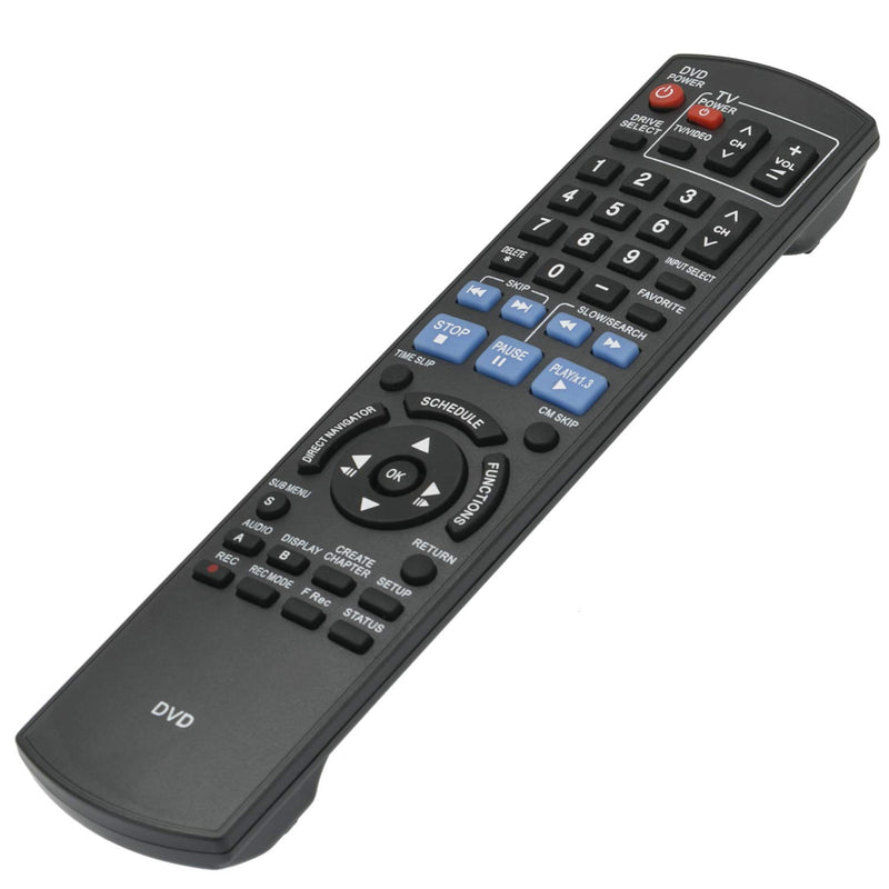 New N2QAYB000196 IR Replace Remote Control fit for Panasonic DVD Recorder Diga DMR-EZ28 DMR-EZ28K DMR-EZ28P DMR-EZ28PC Recorders Replacement Remote Controller