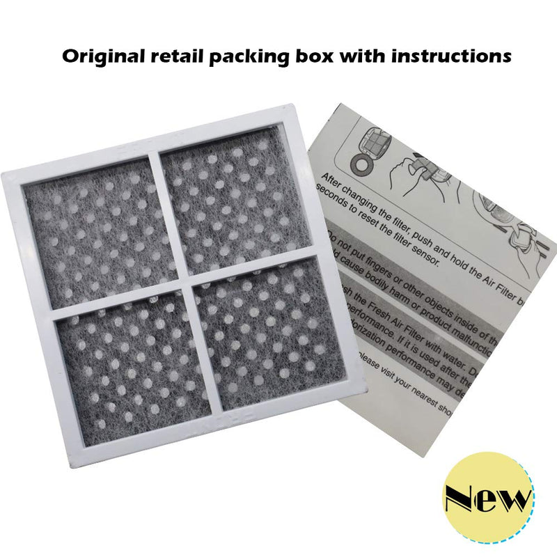 New OEM Mania 2-pack 469918 Fresh Air Filter Compatible After Service Version Replacement Part for Refrigerator
