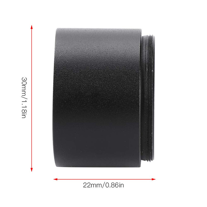 Universal Telescope Eyepiece Barlow Lens,Professional Premium Aluminium Alloy HD 2X Magnification Fully Multi-Coated Glass Lens Accessory with M28.60.6 Thread for 1.25in Astronomical Telescope