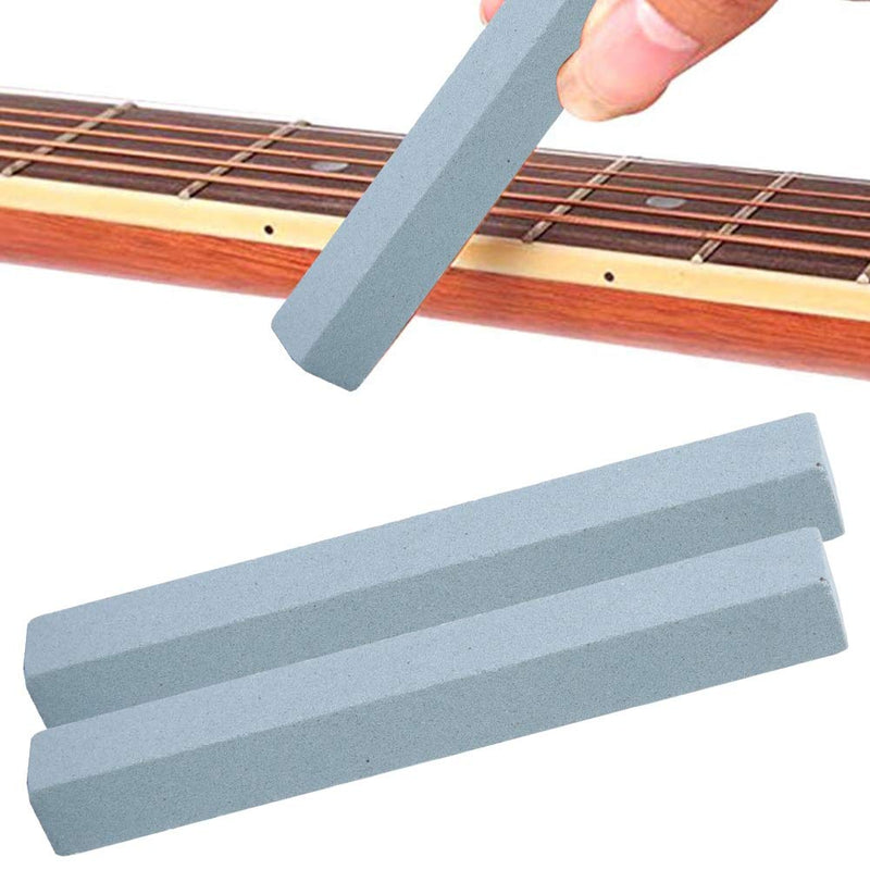 [AUSTRALIA] - Guitar Repairing Tools Kit with Fret Grinding File Rocker Leveling Tool Fretboard Guards Sanding Paper 