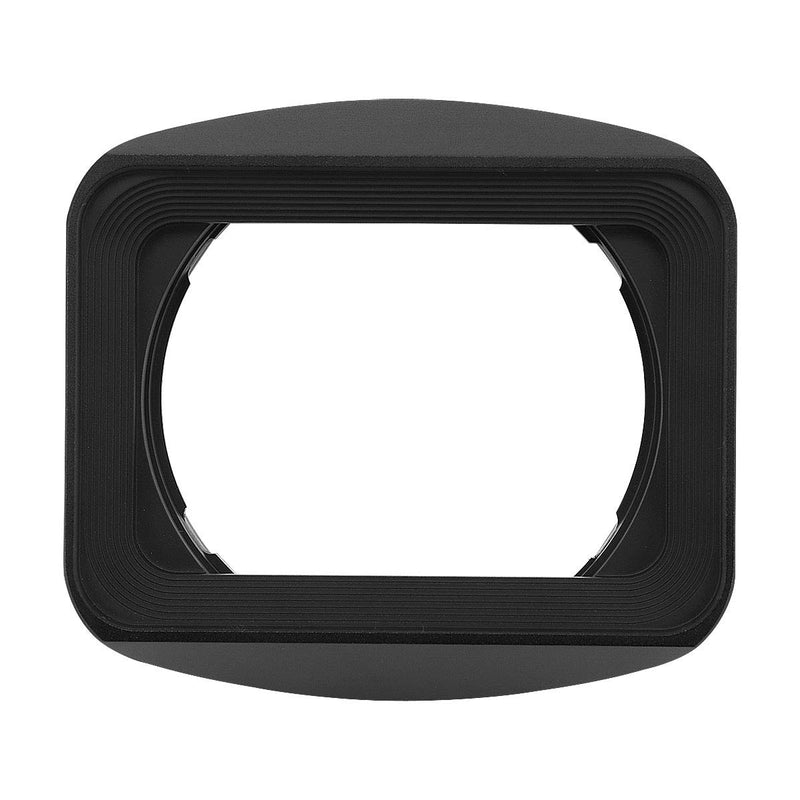 Haoge LH-G65 Bayonet Square Metal Lens Hood Shade with Cap for Fujifilm Fuji Fujinon GF 63mm F2.8 R WR and GF 45mm F2.8 R WR Lens on GFX100 GFX50S GFX50R