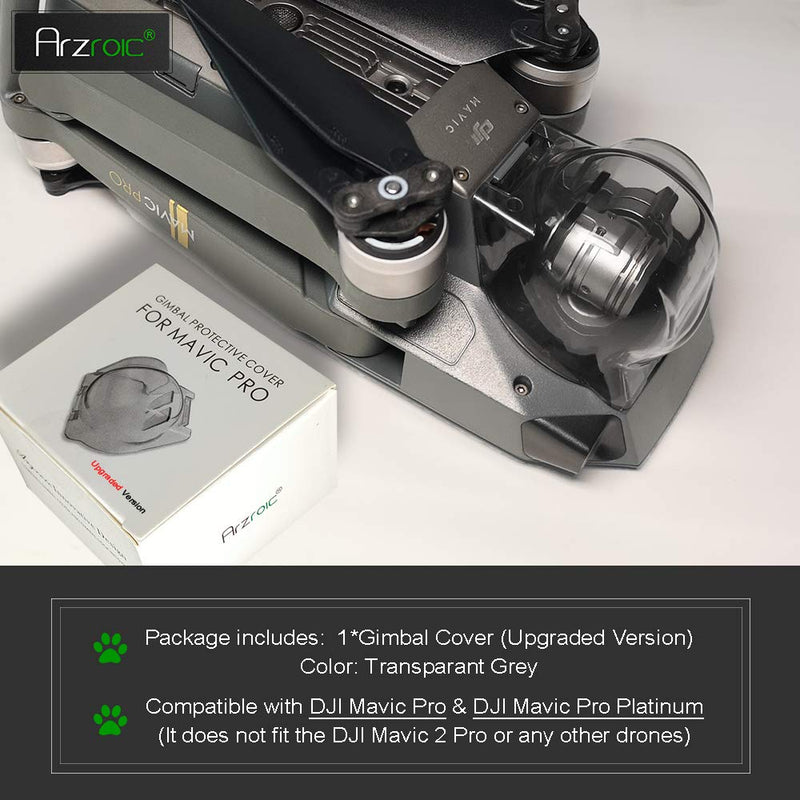 Arzroic DJI Mavic Pro Gimbal Lock Camera Guard Protector Transport Fixed Lens Cover Accessories