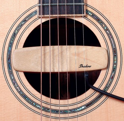 Shadow Acoustic Guitar for Passive Soundhole Pickup with Single Coil - Maple Wood