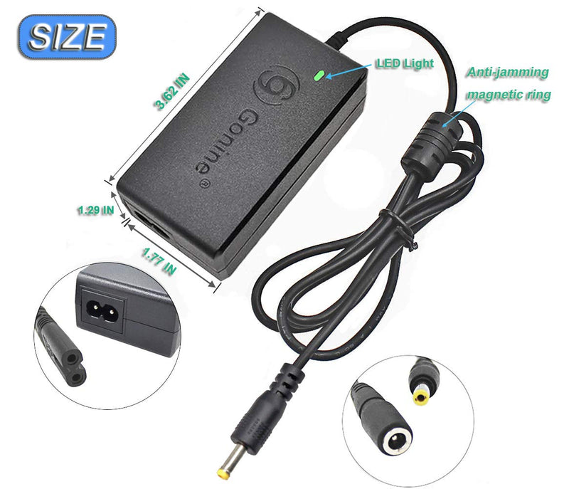 Gonine CP-W126 DC Coupler AC-9V AC Power Adapter Kit Replacement for Fujifilm NP-W126 NP-W126S Battery， X-Pro 2 X-Pro3 X-E2 X-E2S X-M1 X-A1 X-A2 X-T1 X-T2 X-T10 X-T20 HS50EXR HS35EXR Camera.