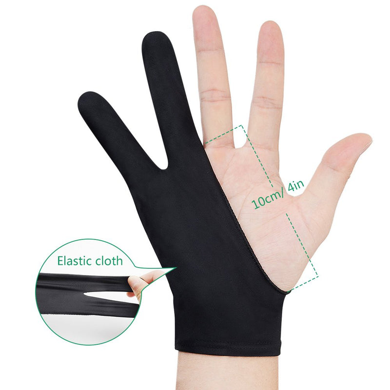Parblo PR-01 Two-Finger Glove for Graphics Drawing Tablet Light Box Tracing Light Pad