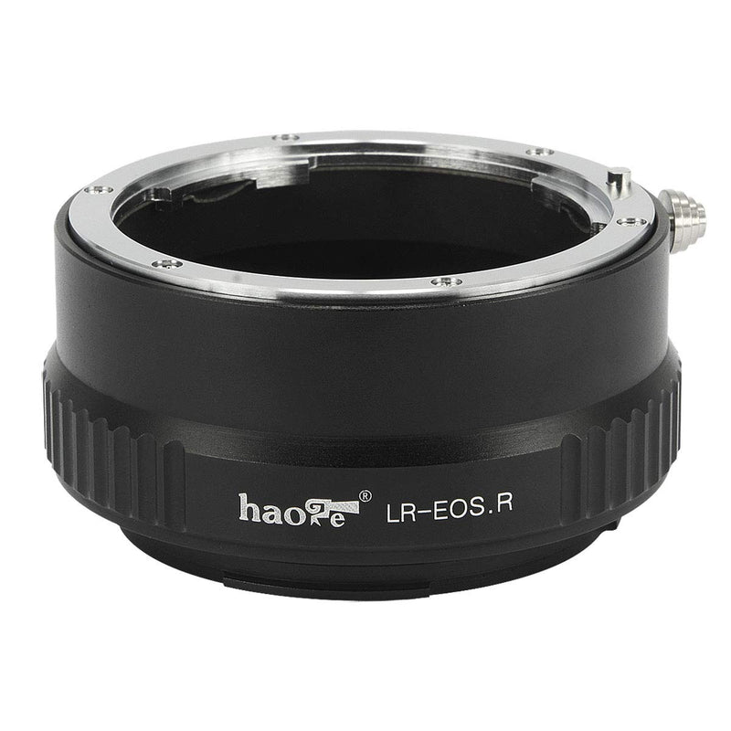 Haoge Manual Lens Mount Adapter for Leica R LR Lens to Canon RF Mount Camera Such as Canon EOS R