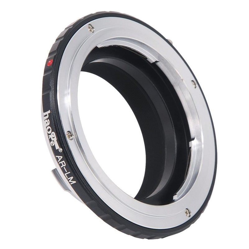 Haoge Lens Mount Adapter for Konica AR Lens to Leica M LM Mount Camera Such as M240, M240P, M262, M3, M2, M1, M4, M5, M6, MP, M7, M8, M9, M9-P, M Monochrom, M-E, M, M-P, M10, M-A