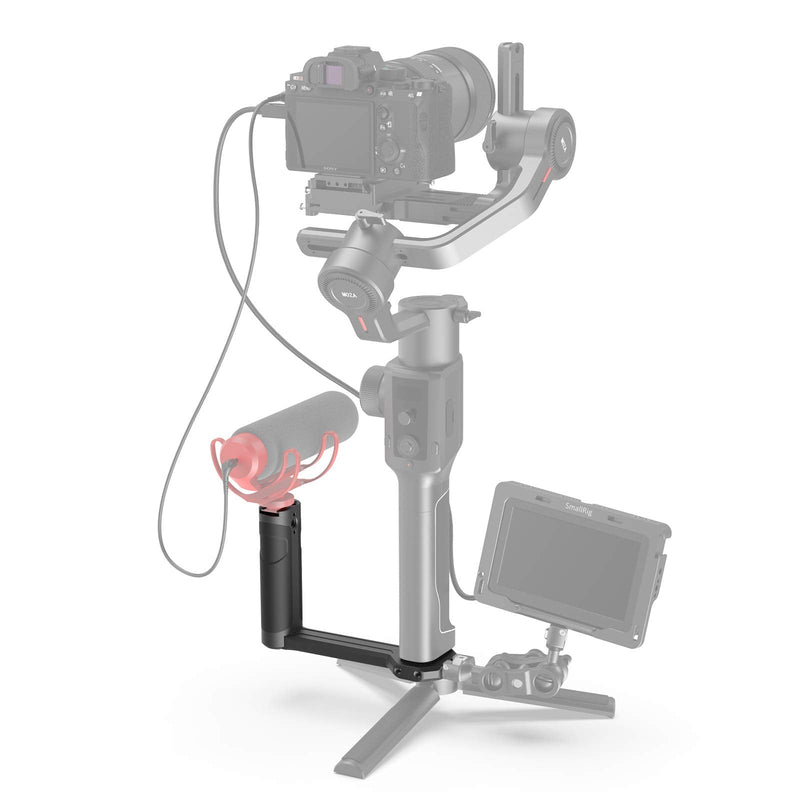 SMALLRIG Aluminum Side Handle Compatible with DJI Ronin-S/SC & ZHIYUN Crane 2S/2/V2 & MOZA Air 2/AirCorss 2 Gimbals - 2786