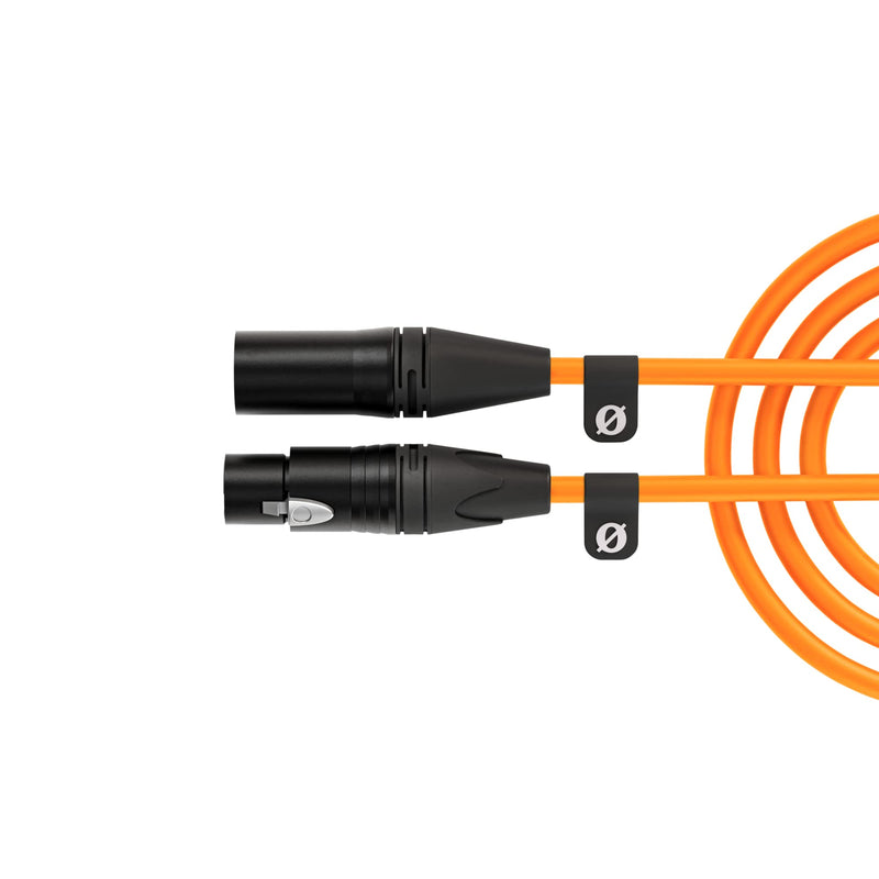 RØDE XLR-3 Premium XLR Cable (3m, Orange) XLR3M-O