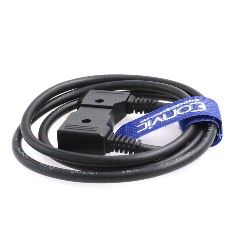 Eonvic Male to Female D-tap Extension Battery Power Cable 1M