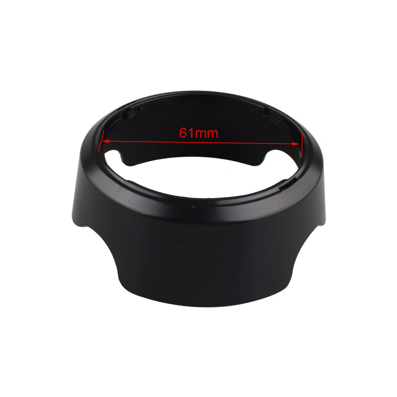 Futheda EW-63C Replacement Camera Photo Lens Hood Compatible with EF-S18-55mm f/3.5-5.6 is STM 760D 750D 700D 800D 80D Black