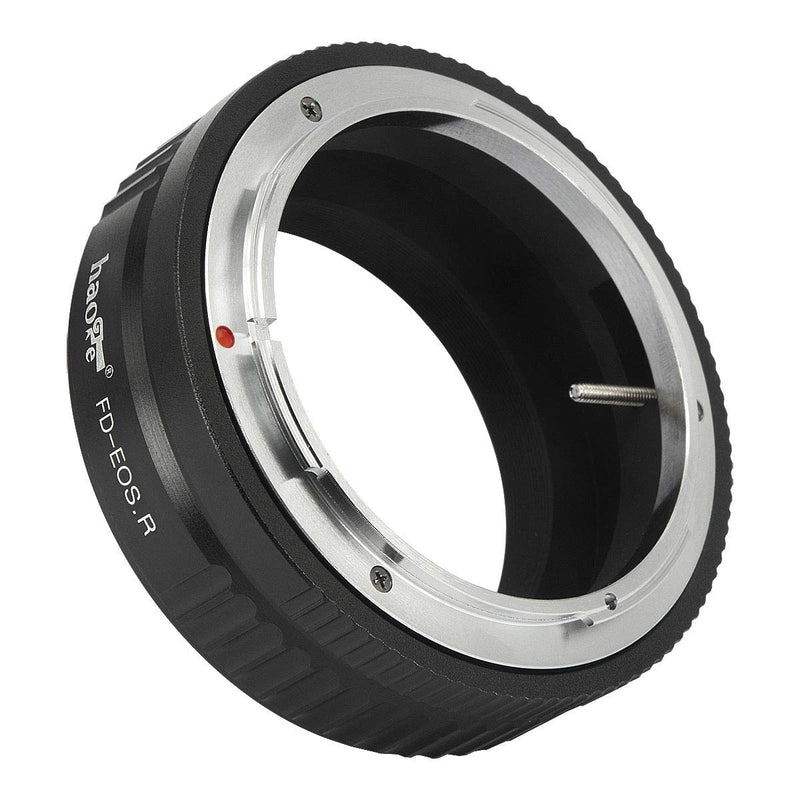 Haoge Manual Lens Mount Adapter for Canon FD Lens to Canon RF Mount Camera Such as Canon EOS R