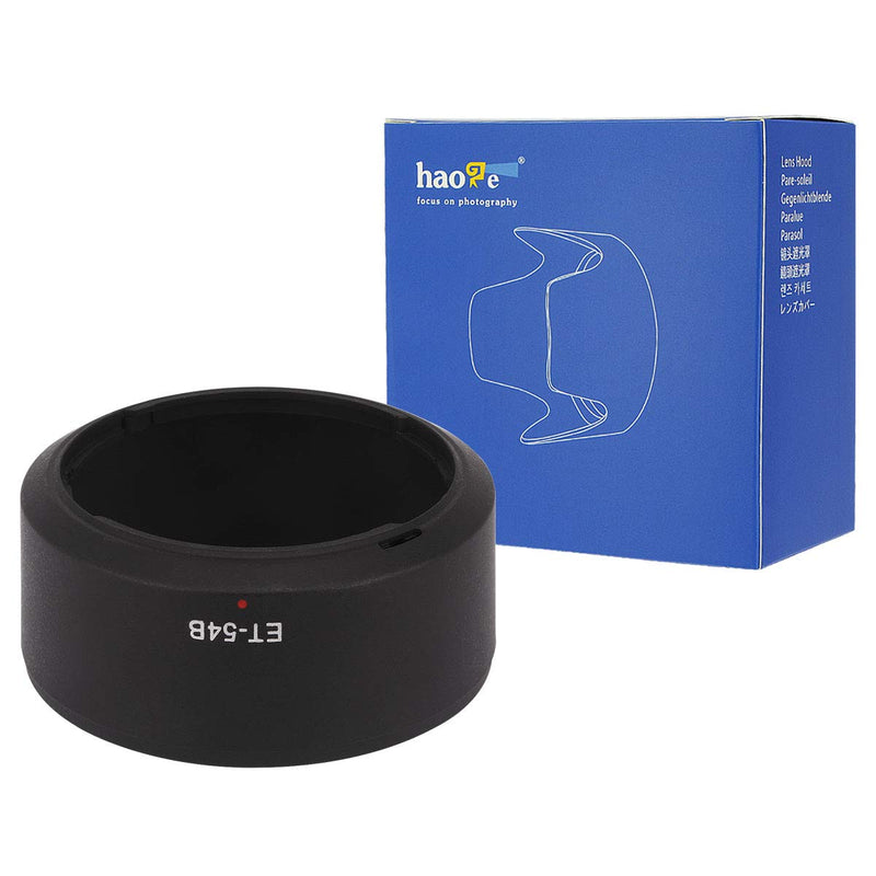 Haoge Bayonet Lens Hood Compatible with Canon EOS M EF-M 55-200mm f/4.5-6.3 is STM Lens Replaces Canon ET-54B