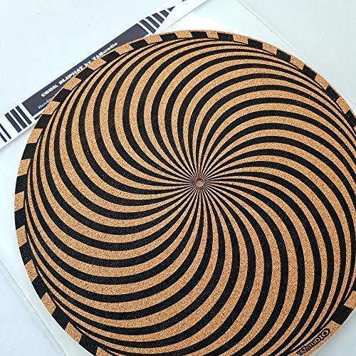 Taz Studio: Premium Turntable Slipmat Proves Sound Quality With Better Grip [3mm] - Psychedelic Art