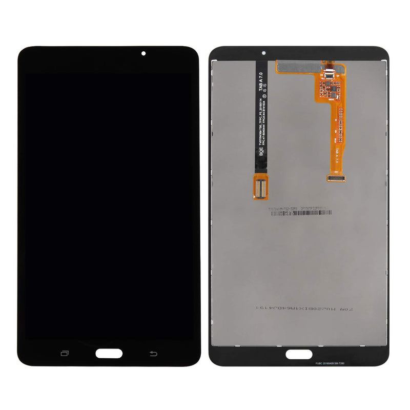 A-MIND for Samsung Galaxy Tab A 7.0 2016 T280 WiFi LCD Display Touch Screen Assembly Replacement Parts, SM-T280 Tablet Front Panel & LCD Screen Repair,with Free Tool Set (Black) Black