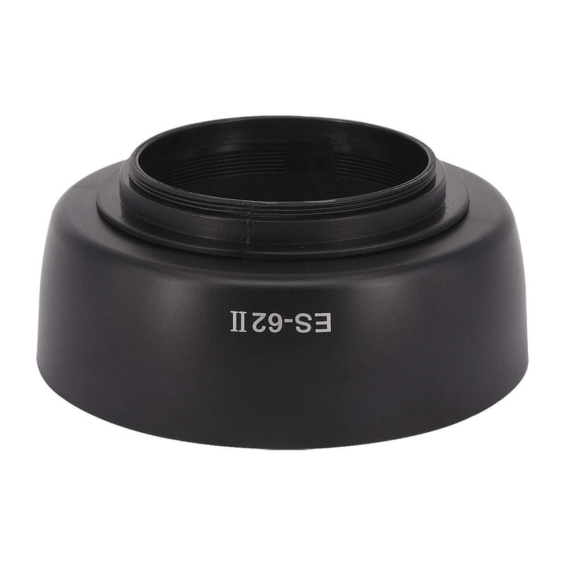 Haoge Reversible Camera Lens Hood Compatible with Canon EOS EF 50mm f/1.8 II Lens Replaces Canon ES-62